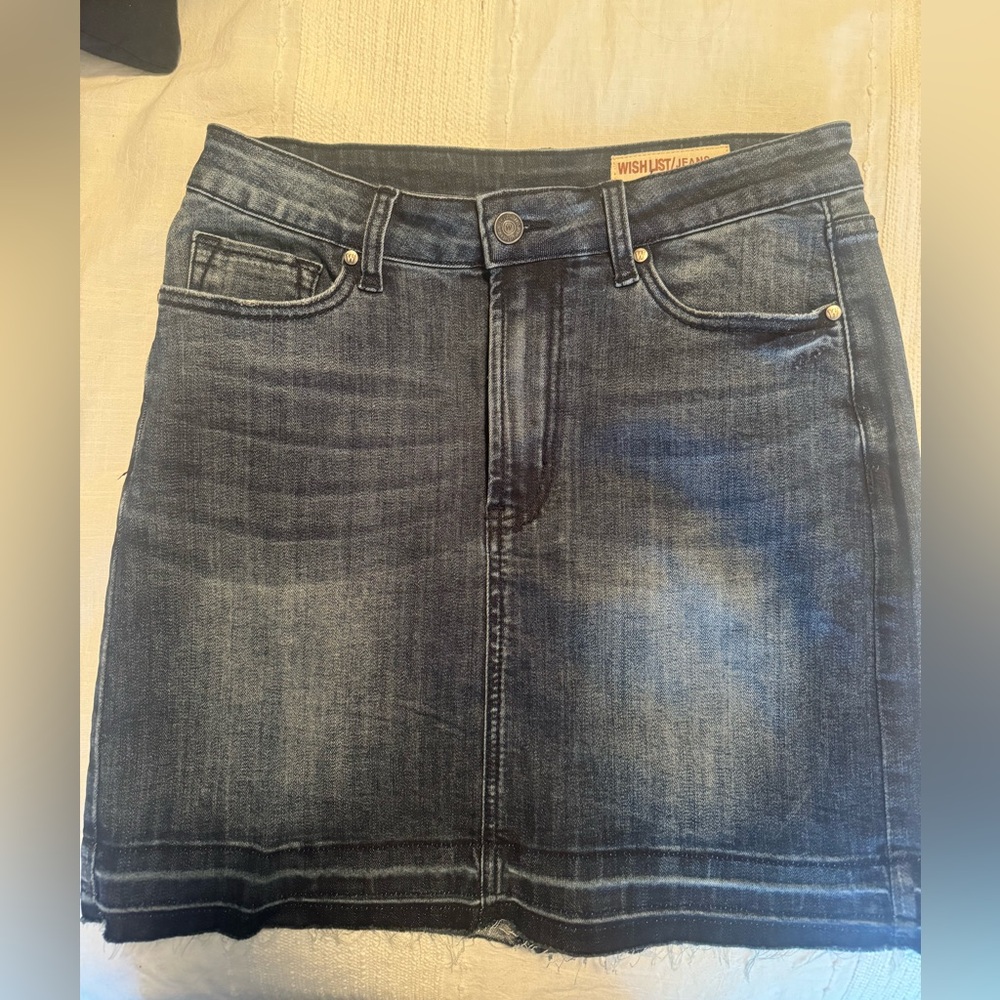 Wishlist Jean Skirt